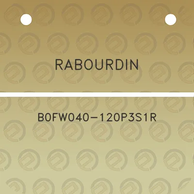 rabourdin-b0fw040-120p3s1r