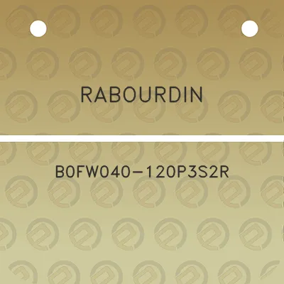 rabourdin-b0fw040-120p3s2r