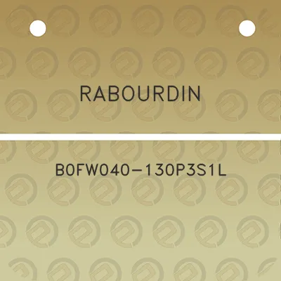 rabourdin-b0fw040-130p3s1l