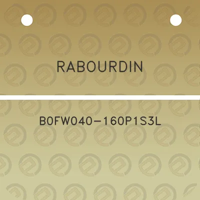 rabourdin-b0fw040-160p1s3l