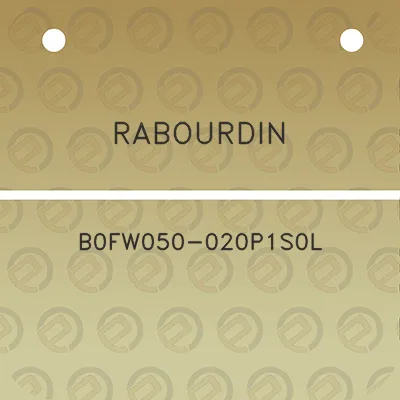 rabourdin-b0fw050-020p1s0l