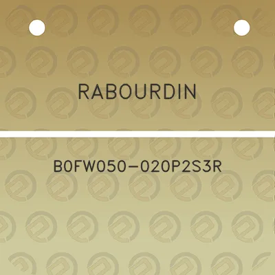 rabourdin-b0fw050-020p2s3r