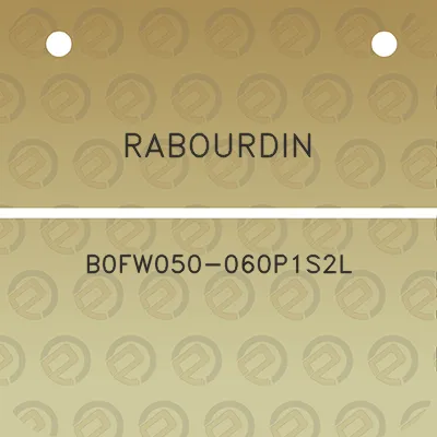 rabourdin-b0fw050-060p1s2l