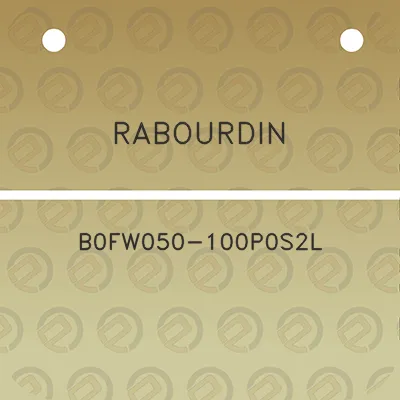 rabourdin-b0fw050-100p0s2l