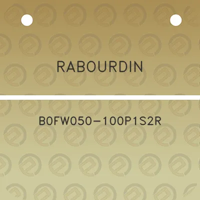 rabourdin-b0fw050-100p1s2r