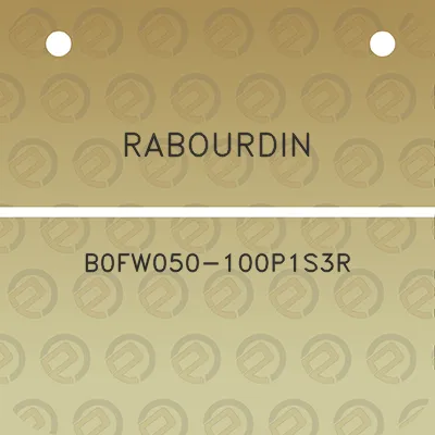 rabourdin-b0fw050-100p1s3r