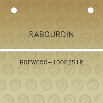 rabourdin-b0fw050-100p2s1r