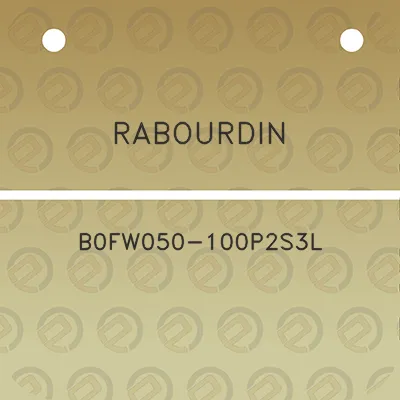 rabourdin-b0fw050-100p2s3l