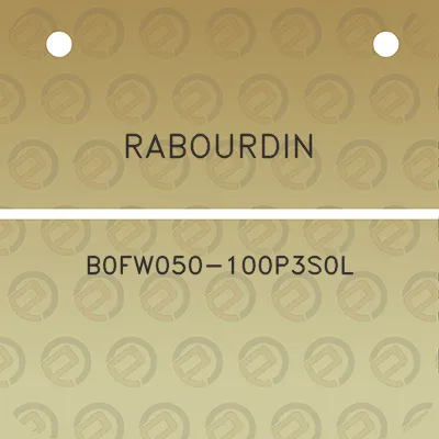 rabourdin-b0fw050-100p3s0l