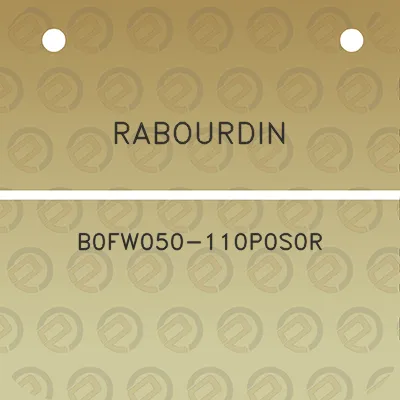 rabourdin-b0fw050-110p0s0r