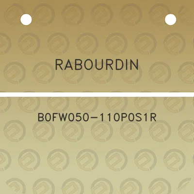 rabourdin-b0fw050-110p0s1r