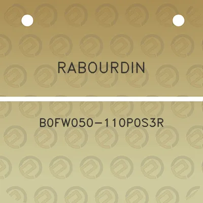 rabourdin-b0fw050-110p0s3r