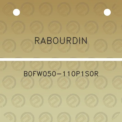 rabourdin-b0fw050-110p1s0r