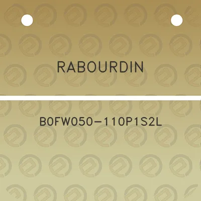 rabourdin-b0fw050-110p1s2l