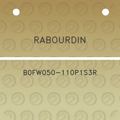 rabourdin-b0fw050-110p1s3r