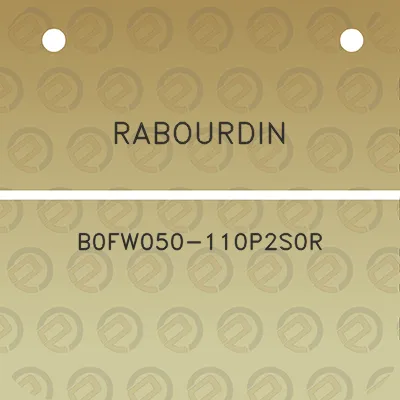 rabourdin-b0fw050-110p2s0r