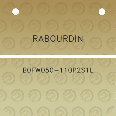 rabourdin-b0fw050-110p2s1l