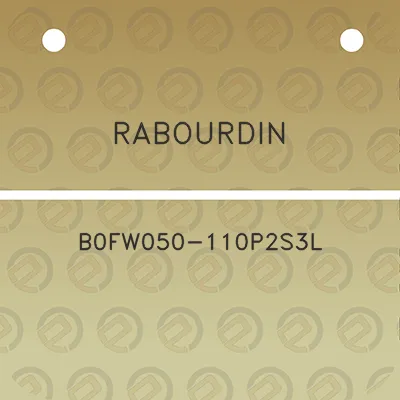 rabourdin-b0fw050-110p2s3l