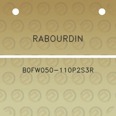 rabourdin-b0fw050-110p2s3r