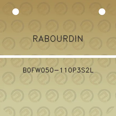 rabourdin-b0fw050-110p3s2l