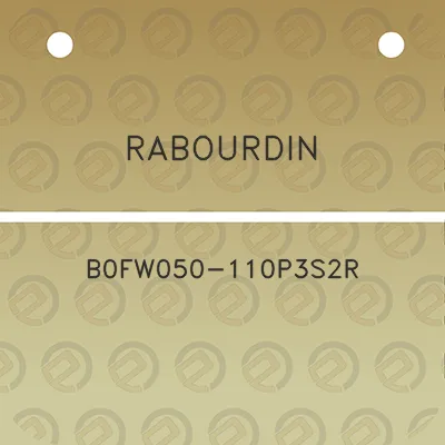 rabourdin-b0fw050-110p3s2r