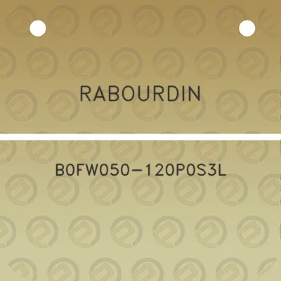 rabourdin-b0fw050-120p0s3l