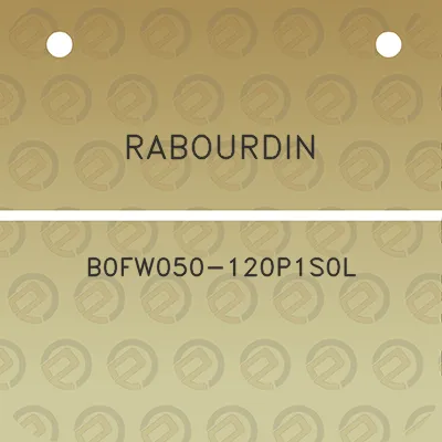 rabourdin-b0fw050-120p1s0l