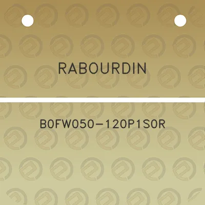 rabourdin-b0fw050-120p1s0r