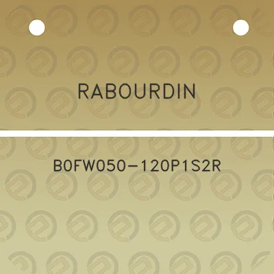 rabourdin-b0fw050-120p1s2r