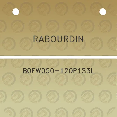 rabourdin-b0fw050-120p1s3l