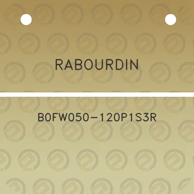 rabourdin-b0fw050-120p1s3r