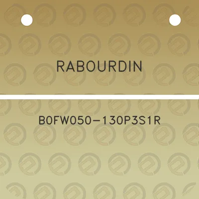 rabourdin-b0fw050-130p3s1r