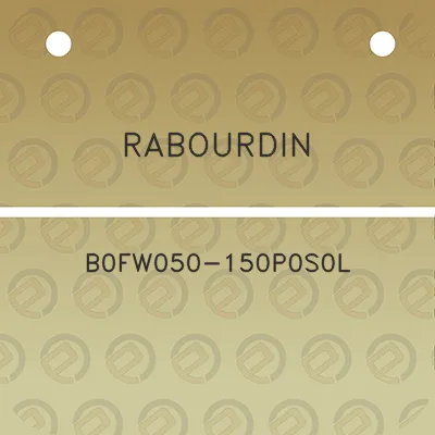 rabourdin-b0fw050-150p0s0l