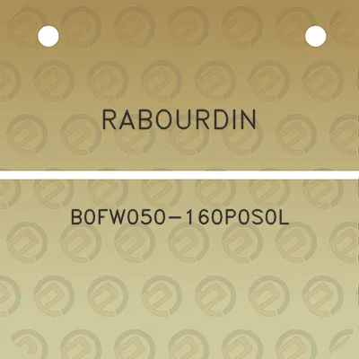 rabourdin-b0fw050-160p0s0l