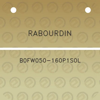 rabourdin-b0fw050-160p1s0l