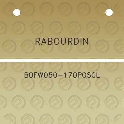 rabourdin-b0fw050-170p0s0l