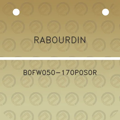 rabourdin-b0fw050-170p0s0r