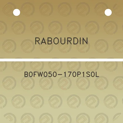 rabourdin-b0fw050-170p1s0l