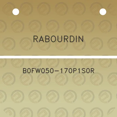 rabourdin-b0fw050-170p1s0r