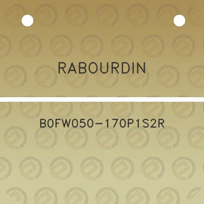 rabourdin-b0fw050-170p1s2r