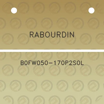 rabourdin-b0fw050-170p2s0l