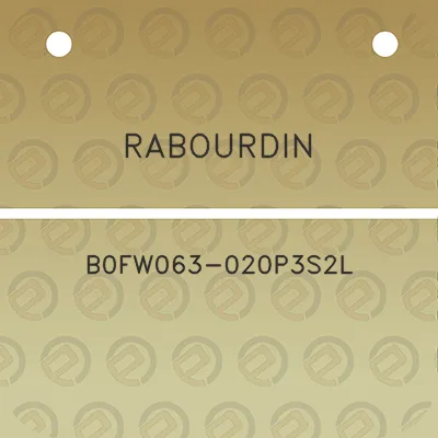 rabourdin-b0fw063-020p3s2l