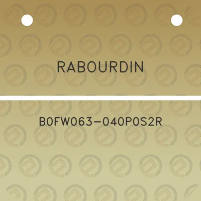 rabourdin-b0fw063-040p0s2r