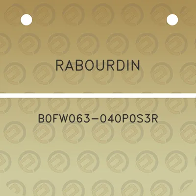 rabourdin-b0fw063-040p0s3r