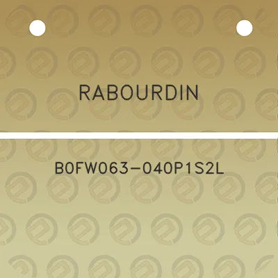 rabourdin-b0fw063-040p1s2l