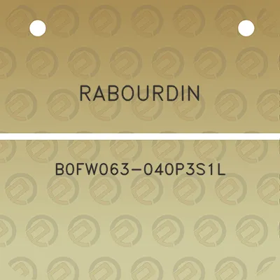 rabourdin-b0fw063-040p3s1l