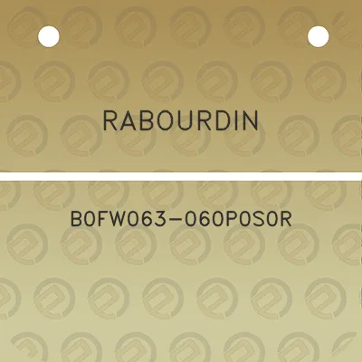 rabourdin-b0fw063-060p0s0r