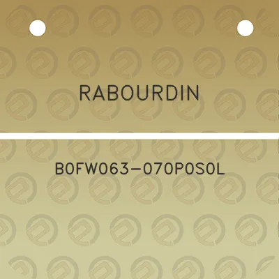 rabourdin-b0fw063-070p0s0l