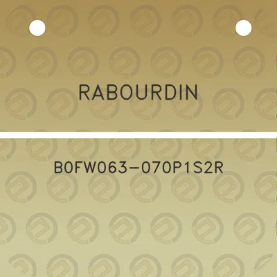 rabourdin-b0fw063-070p1s2r