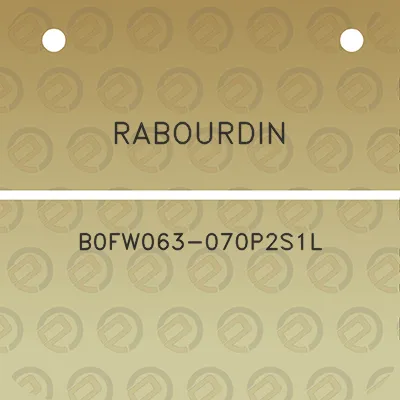 rabourdin-b0fw063-070p2s1l